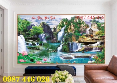 Gạch tranh phong cảnh Hp692
