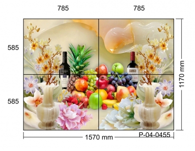 Tranh gạch trang trí phòng thờ