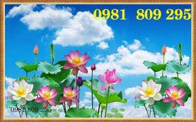 Gạch 3d , tranh hoa