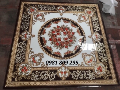 Chiếu nghỉ cầu thang hoa văn