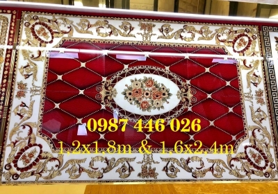 Gạch thảm lát nền nhà hoa văn đẹp HP824