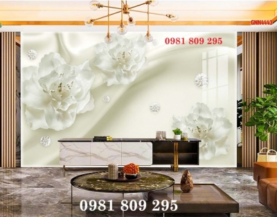Tranh ốp tường , gạch tranh hoa leo tường
