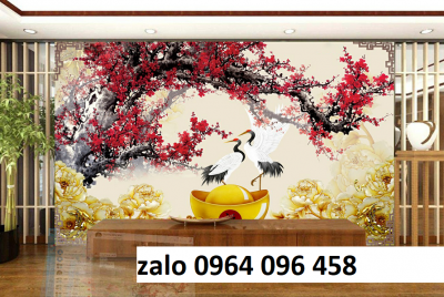 Tranh gạch 3d trang trí phòng khách đẹp - LM70