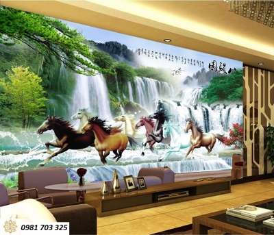 Gạch tranh bát mã