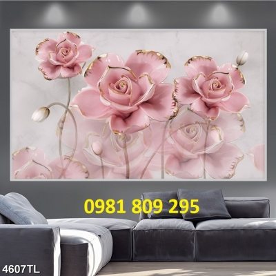 Gạch tranh ốp tường đẹp HN838