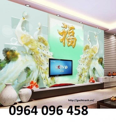 tranh gạch 3d - tranh gạch men 3d - 84QB