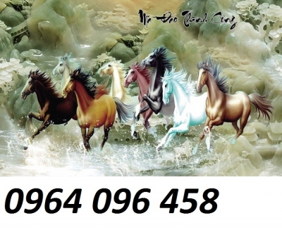 Tranh gạch 3d con ngựa - SCNN83