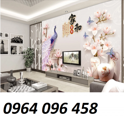 Tranh gạch 3d ốp tường phòng khách - phòng ngủ - FVC65