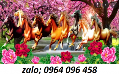 Tranh gạch mã đáo thành công 3d - KNB65