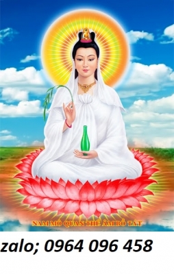 Tranh gạch 3d phật quan âm - XVC73
