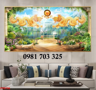 Tranh rồng, gạch tranh phong thủy