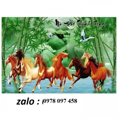 Gạch tranh 3D - tranh phong thủy