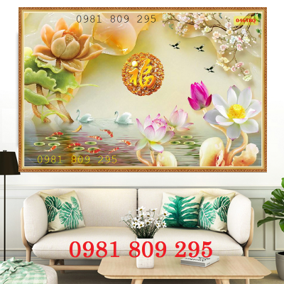 Gạch tranh ốp tường - gạch tranh 3d