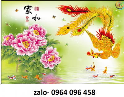 Tranh gạch ốp tường phòng thờ 3d - XX433