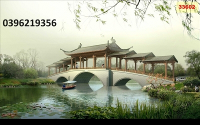 Tranh gạch sơn thủy đẹp trang trí
