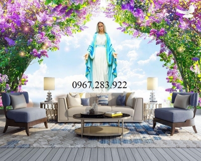 Gạch tranh- Tranh phòng thờ Công Giáo