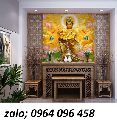 Tranh gạch 3d phật phòng thờ - FDS3