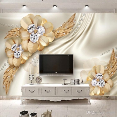 Tranh gạch 3d hoa sứ ngọc - 60CBB