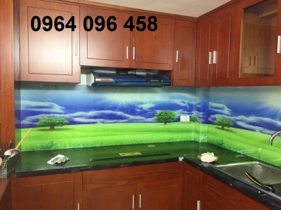 Tranh gạch 3d ốp bếp - GAZ111