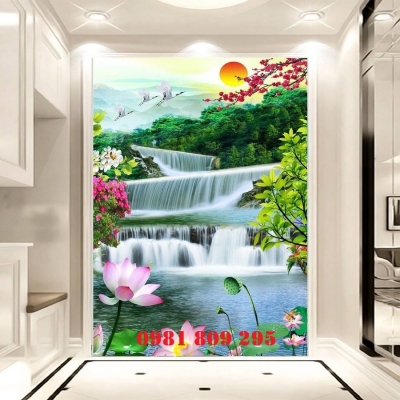 Gạch trang trí phong cảnh