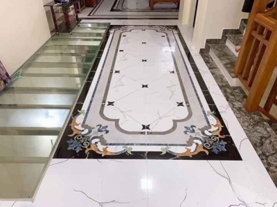 Gạch thảm lát phòng khách - hiên nhà - 0421SX