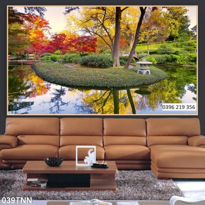 Tranh gạch men 3d Phong Cảnh