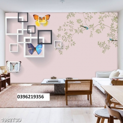 Tranh gạch đẹp 3D treo tường