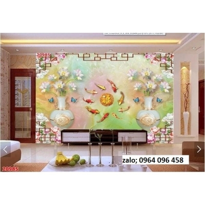 Tranh gạch men 3d hoa ngọc - 755CV