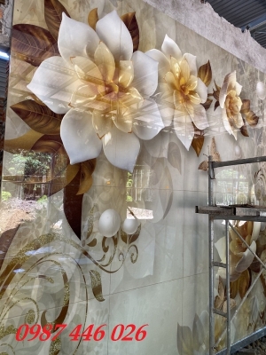 Gạch tranh, gạch ốp tường 3d