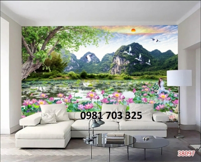 Tranh 3D- gạch tranh trang trí