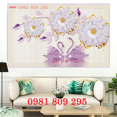 gạch tranh 3d - tranh gạch 3d giả ngọc