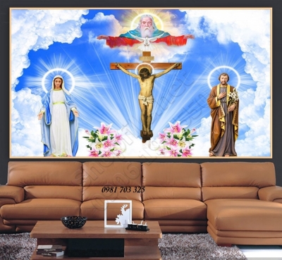 Tranh công giáo- gạch tranh trang trí