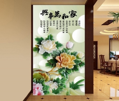 Tranh gạch phong thủy 3d tài lộc - 766CV