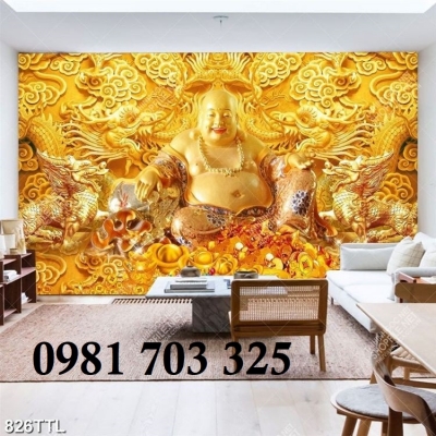 Gạch tranh đẹp 3d tài lộc