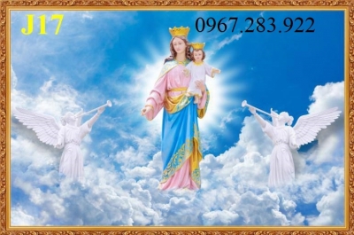 Gạch tranh- Tranh phòng thờ Công Giáo