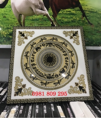 Thảm gạch vuông 80x80cm cầu thang