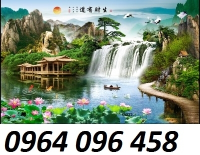 Tranh gạch 3d phong cảnh thiên nhiên - KFD32