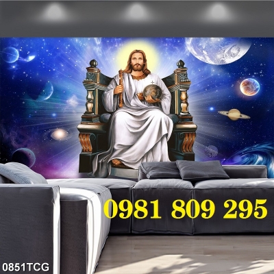 tranh 3d công giáo ốp tường