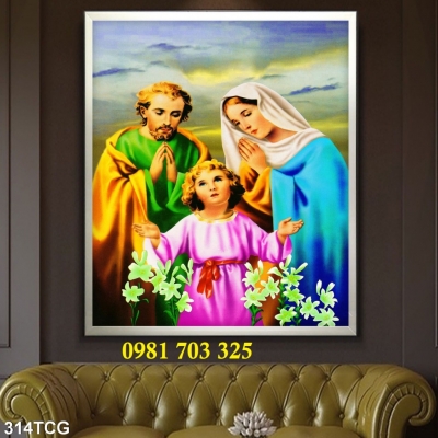 Tranh gạch 3d trang trí công giáo