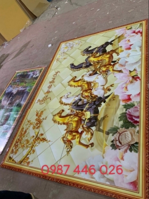Ảnh thưc tế tranh ốp tường đẹp
