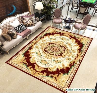 Gạch thảm lát nền nhà phòng khách - BN76