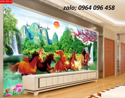 Mẫu tranh gạch 3d mã đáo thành công - 65QXH
