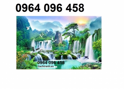 Tranh gạch men 3d phong cảnh ốp tường - XMNC4