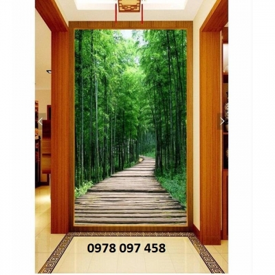 Tranh gạch khổ đứng