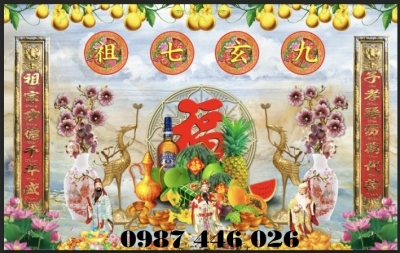 Gạch tranh phòng thờ HP8272
