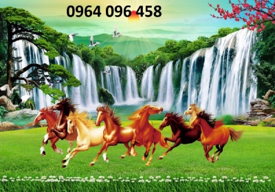 Tranh gạch 3d mã đáo thành công - SXC43