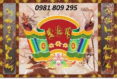 tranh gạch ốp tường 3d phòng thờ