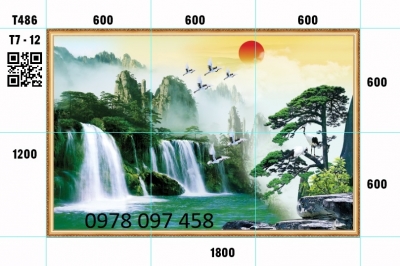 Tranh phong cảnh - tranh gạch
