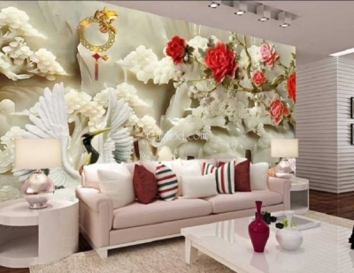 Tranh gạch 3d hoa ngọc - XVC733