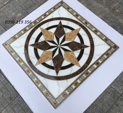 Chiếu nghỉ 3d trang trí cầu thang-thảm gạch